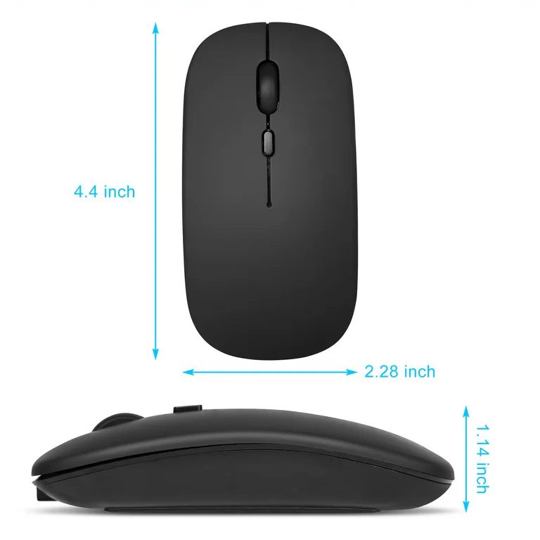Powerlite Ultra Slim Bluetooth 2 in 1 Rechargeable Mouse - Image 4